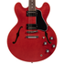 Gibson ES-335 Satin Electric Guitar, Satin Cherry (ES35S00WCNH1) |  GIBSON |  ELECTRIC GUITAR |  Zoso Music