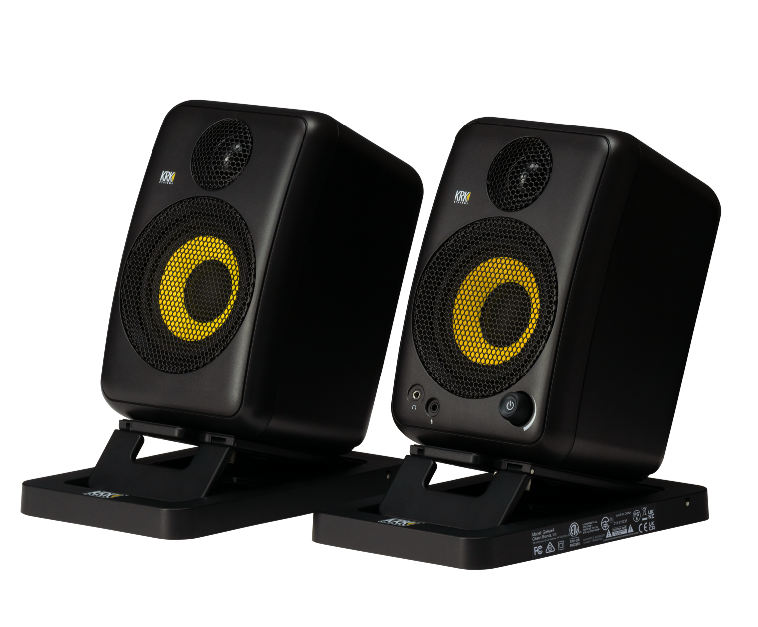 KRK Go Aux Portable Studio Monitors - Pair( GoAux3 & GoAux4)