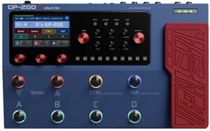 Valeton GP-200X Guitar Multi-Effect Amp Simulator | Zoso Music Sdn Bhd