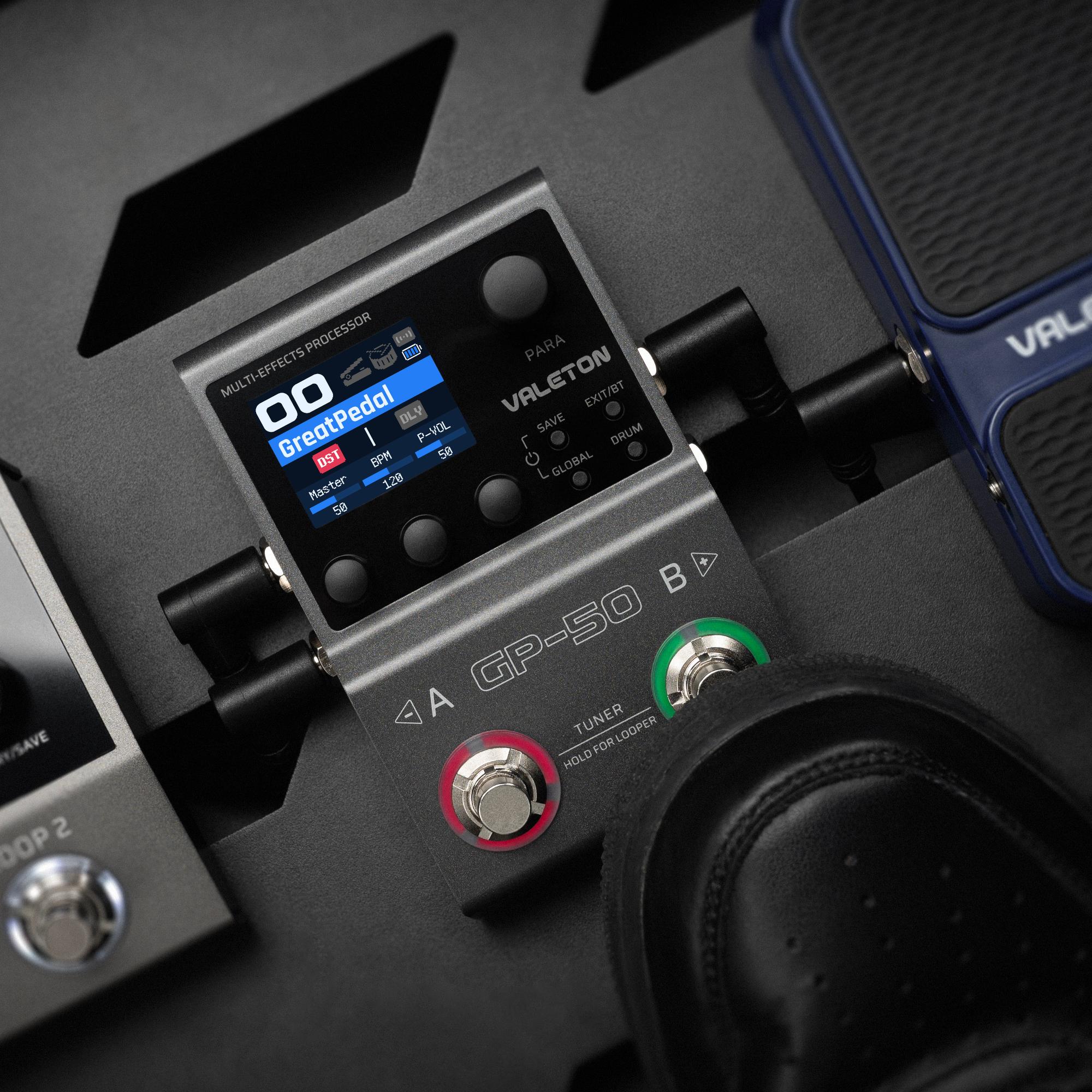 Valeton GP-50 Multi-FX, Amp Modeller & IR Loader Pedal |  VALETON |  MULTI-EFFECTS |  Zoso Music
