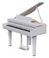 Roland GP-6 Digital Baby Grand Piano and Bench Bundle - Polished White | Zoso Music Sdn Bhd