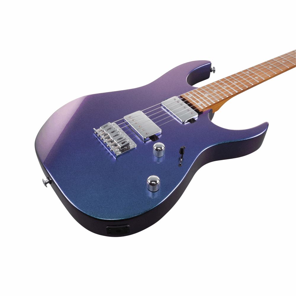 Ibanez GRG121SP BMC Electric Guitar, Blue Metal Chameleon