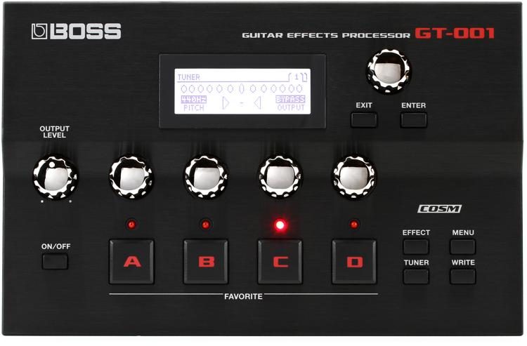 Boss GT-001 Table Top Guitar Effects Processor | Zoso Music Sdn Bhd