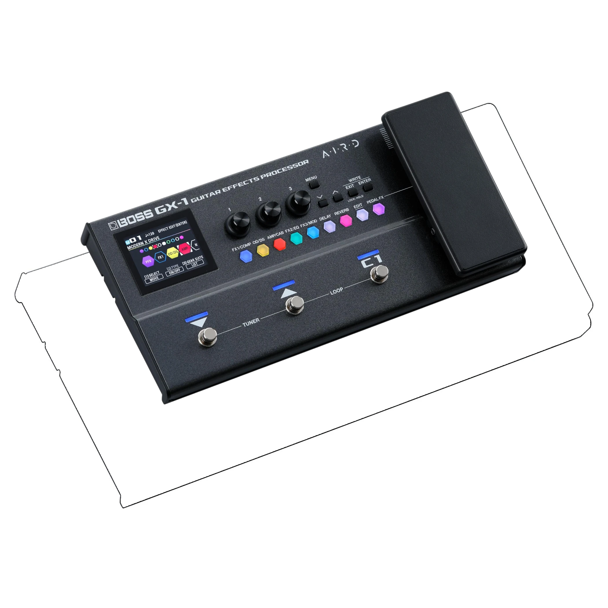 Boss GX-1 Guitar Effects Processor |  BOSS |  MULTI-EFFECTS |  Zoso Music