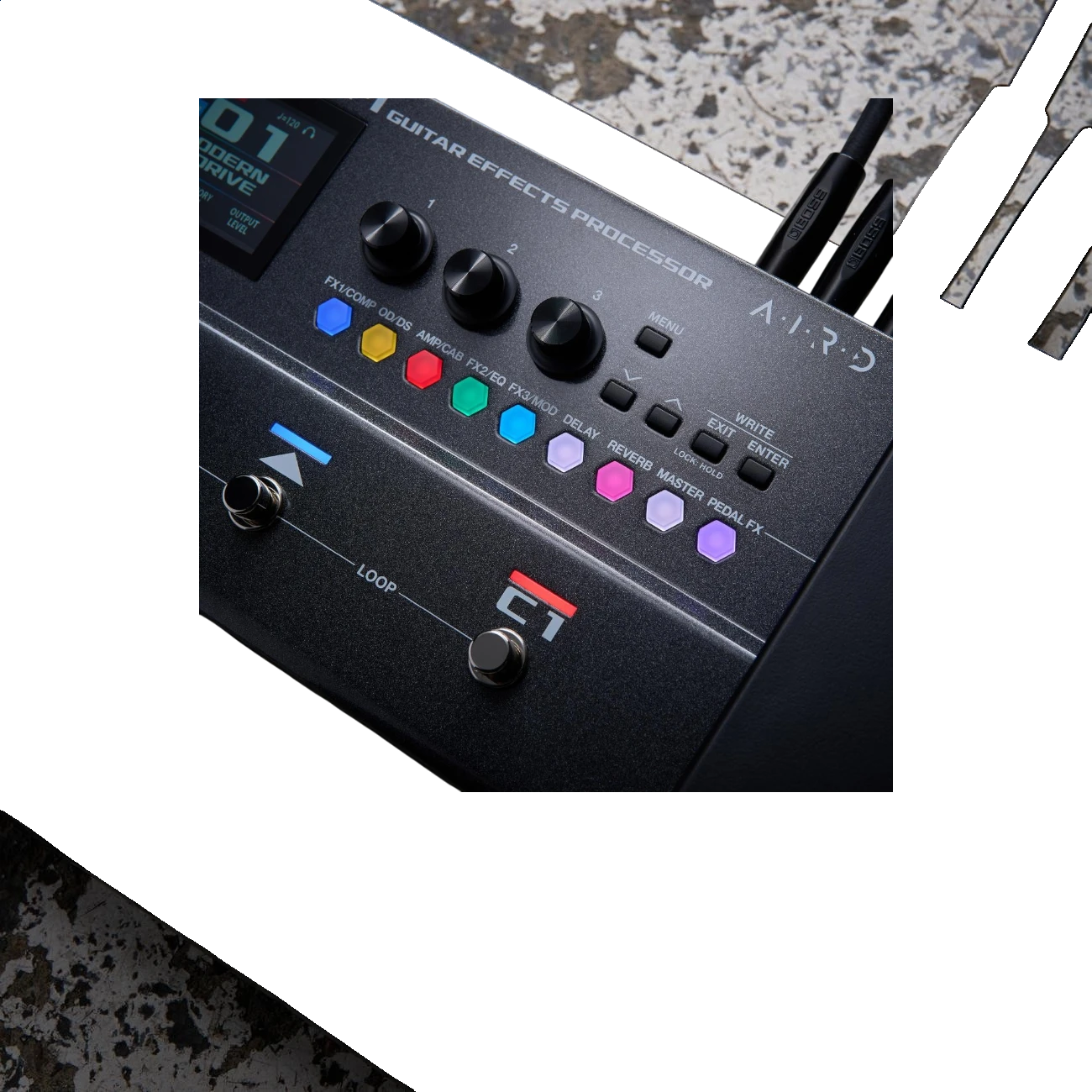 Boss GX-1 Guitar Effects Processor |  BOSS |  MULTI-EFFECTS |  Zoso Music