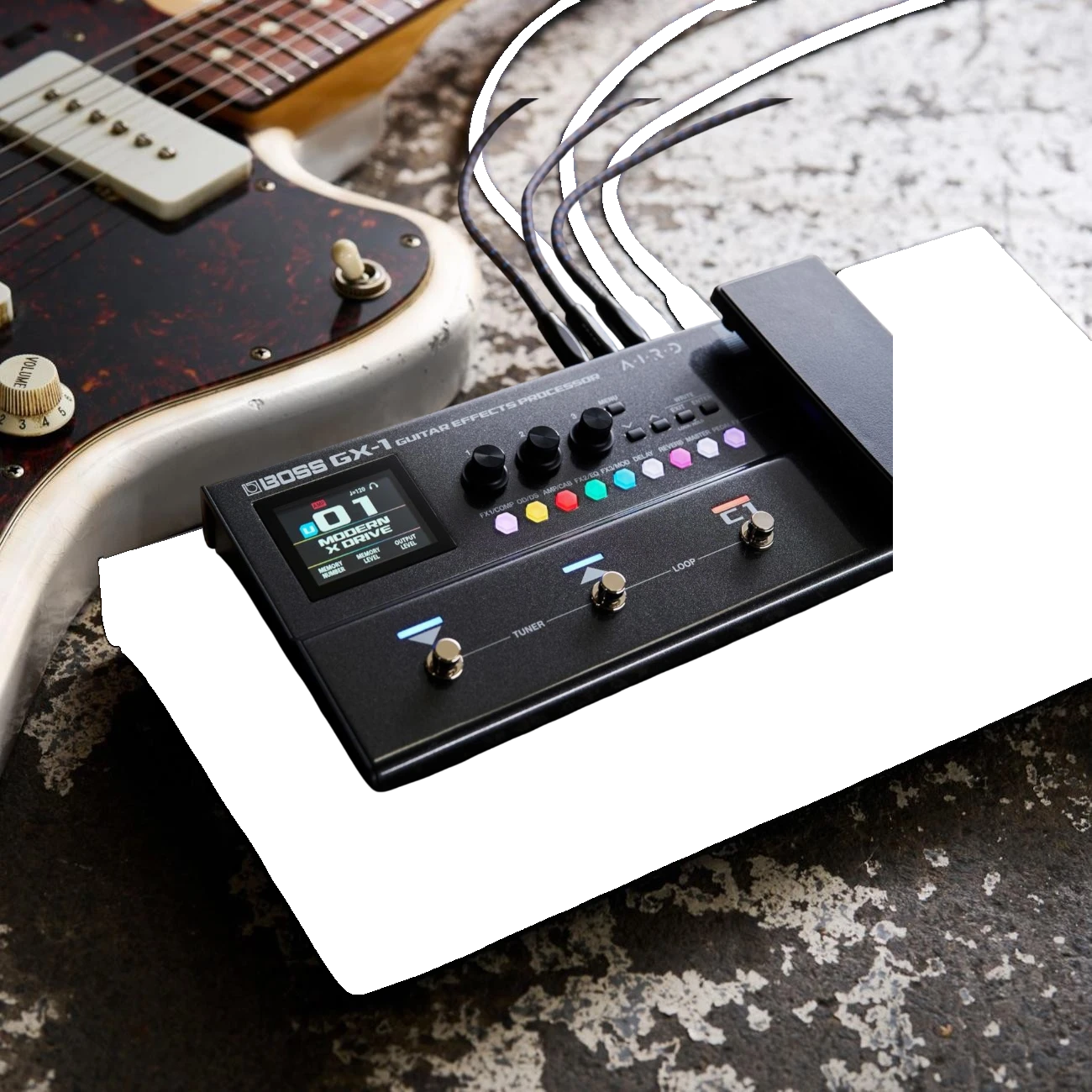Boss GX-1 Guitar Effects Processor |  BOSS |  MULTI-EFFECTS |  Zoso Music