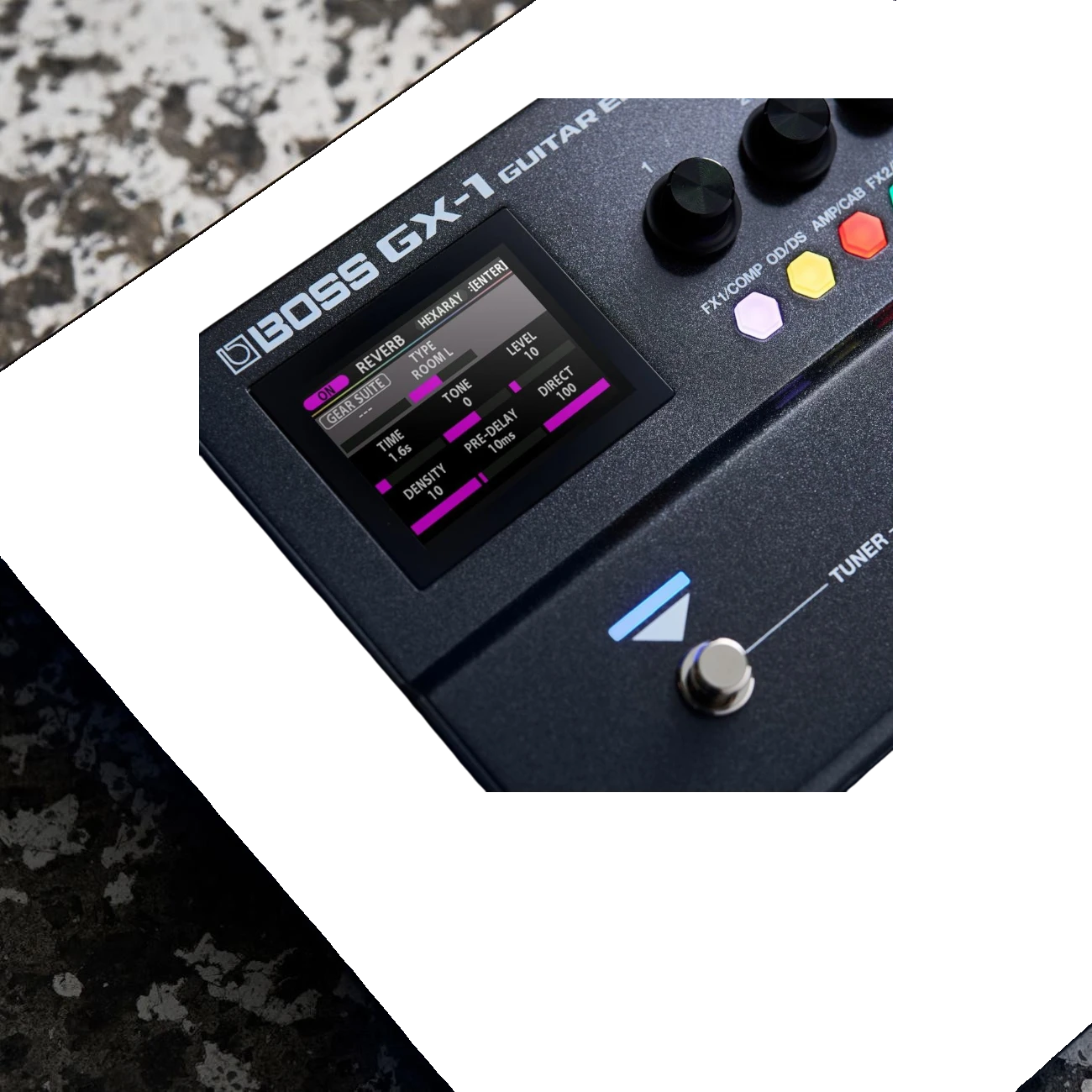 Boss GX-1 Guitar Effects Processor |  BOSS |  MULTI-EFFECTS |  Zoso Music