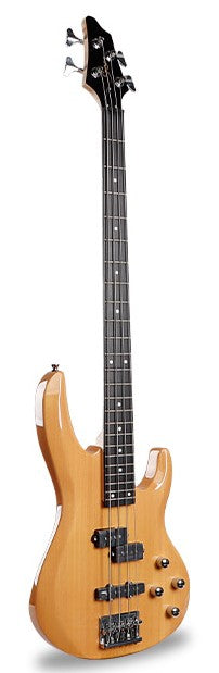 Smiger G-B8-4-N 4-string PJ Electric Bass Guitar Natural |  SMIGER |  ELECTRIC GUITAR |  Zoso Music