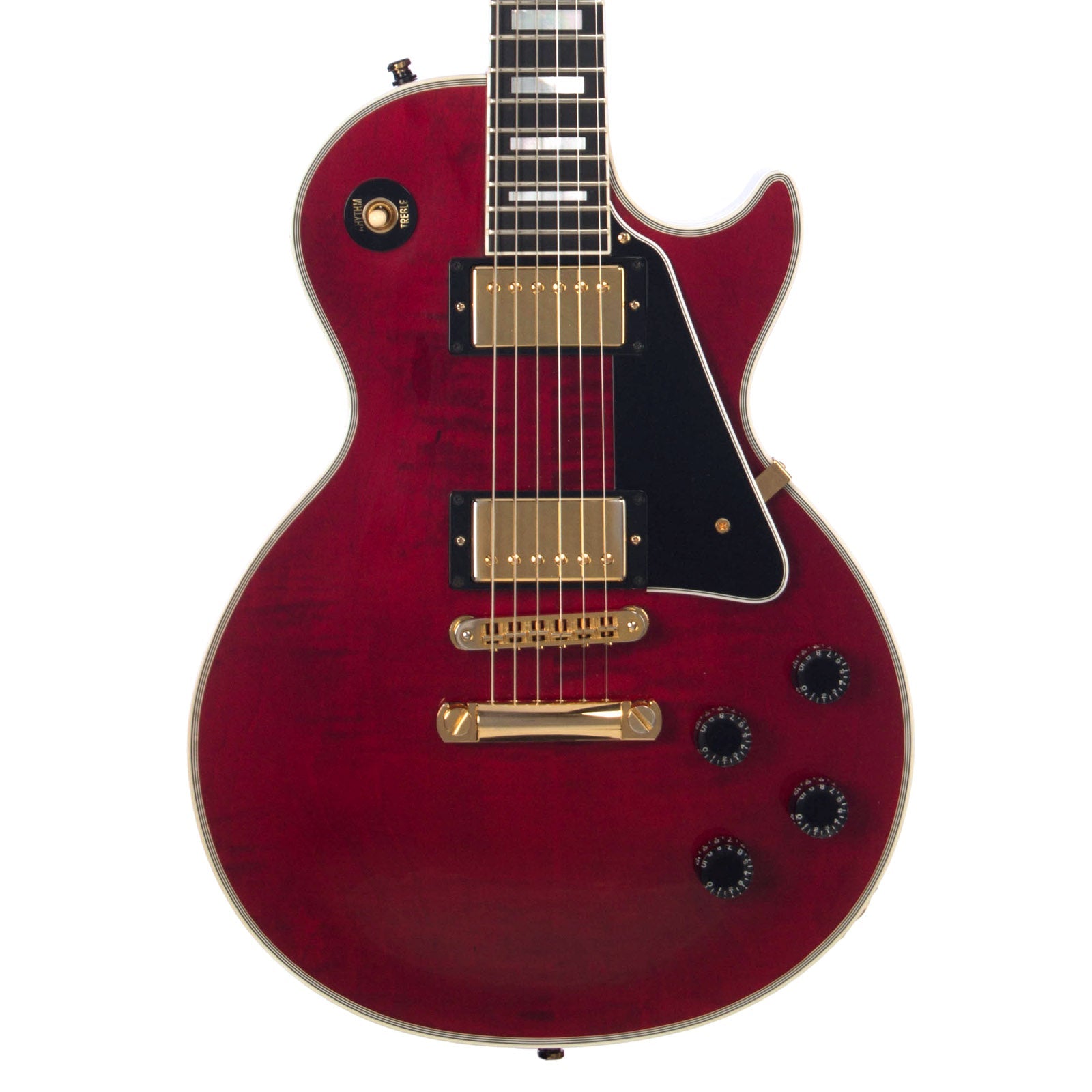 Gibson Custom Shop 1976 Les Paul Deluxe P90 Electric Guitar- Gloss Wine Red | Zoso Music Sdn Bhd