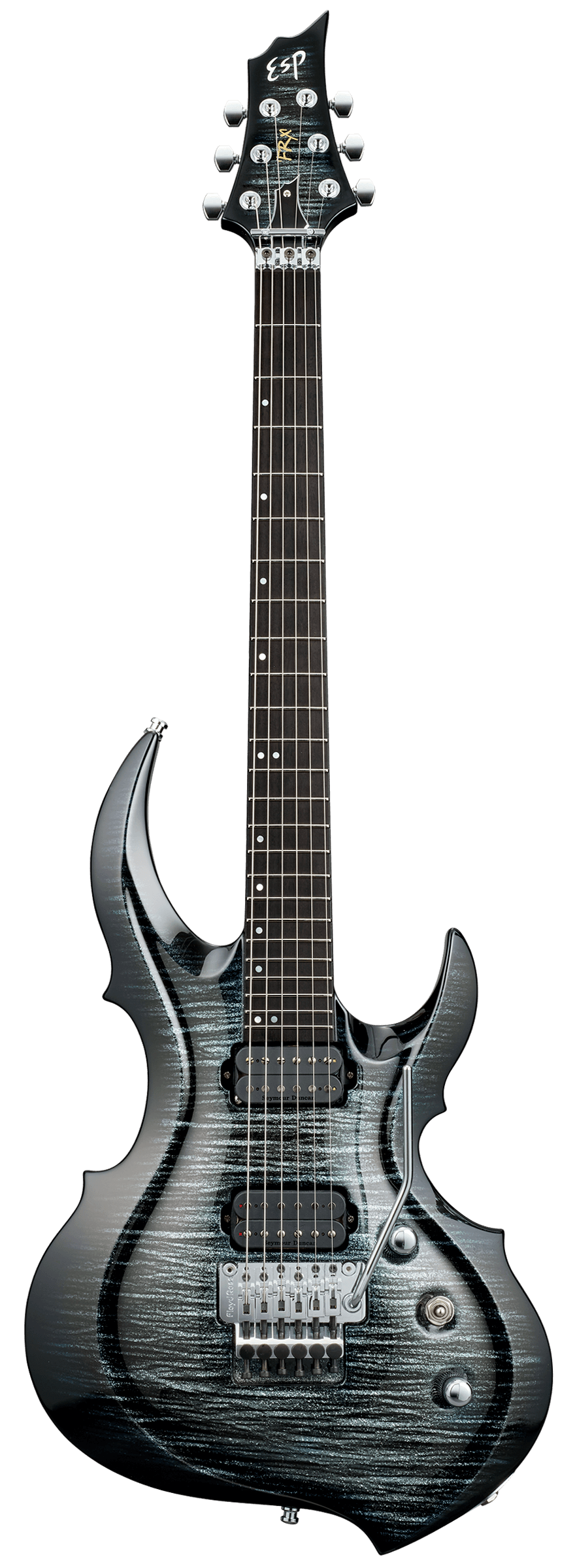 ESP Original FRX - Glitterstorm Ice Black [MIJ - Made in Japan] |  ESP |  BASS GUITAR |  Zoso Music