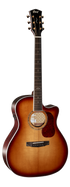 Cort Gold-A8 Acoustic Guitar With Bag Light Burst | CORT , Zoso Music