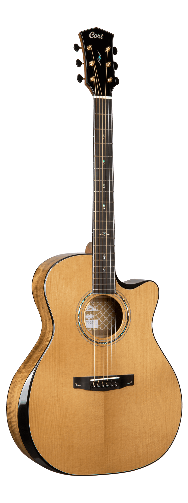 Cort Gold-Edge LE Acoustic Guitar With Bag Natural | CORT , Zoso Music
