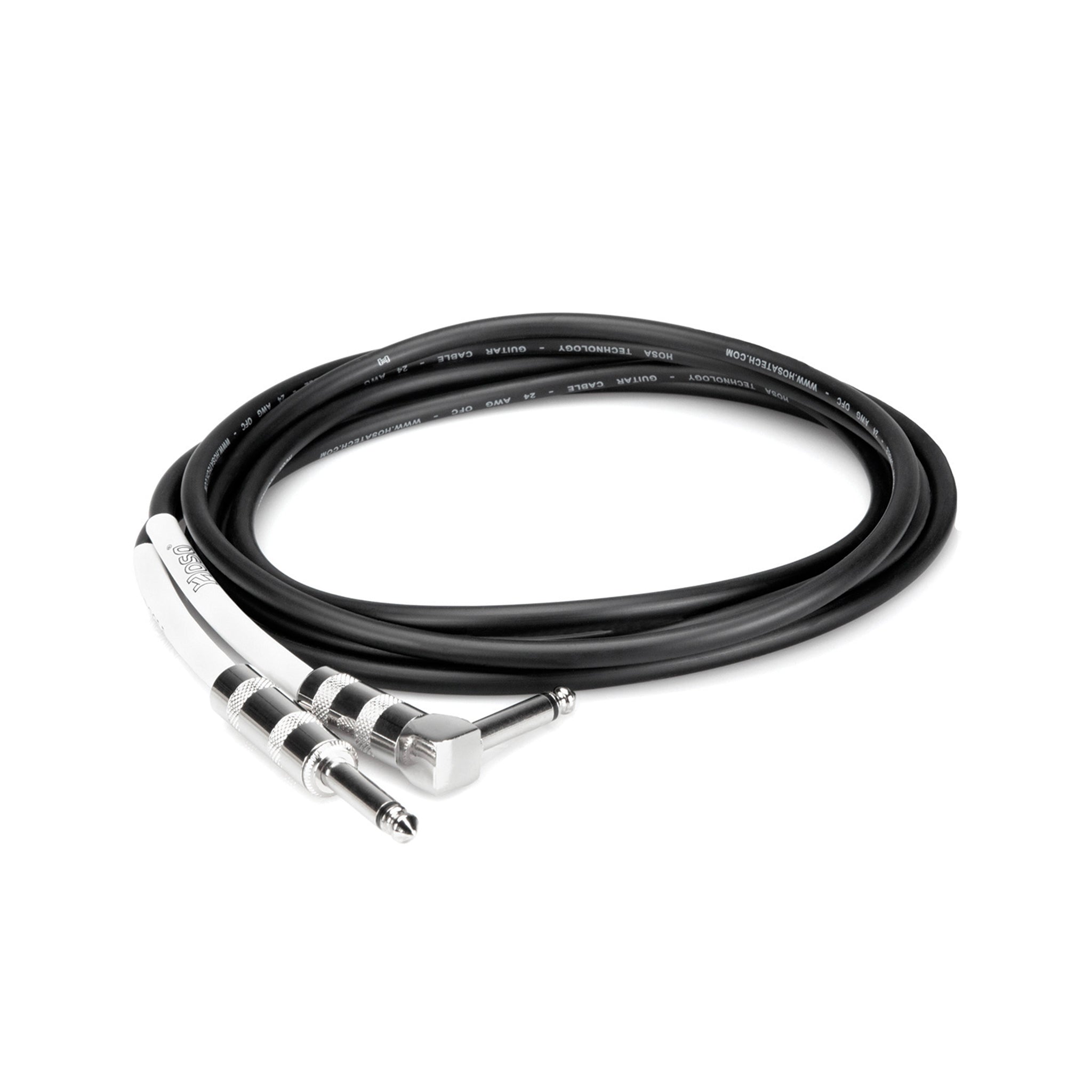 Hosa GTR-215R Guitar Cable, Right Angled - ZOSO MUSIC