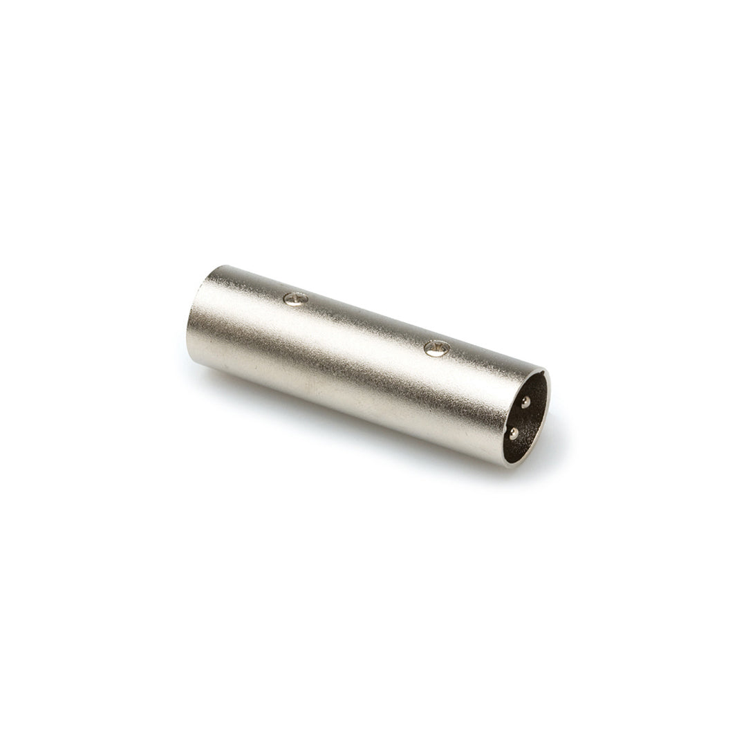 Hosa GXX-144 Gender Changer, XLR3M to Same |  HOSA |  CABLES |  Zoso Music