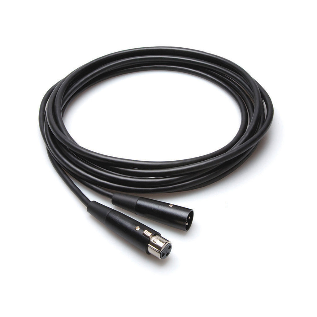 Hosa MBL-110 Microphone Cable, Black, 10ft |  HOSA |  CABLES |  Zoso Music