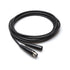 Hosa MBL-110 Microphone Cable, Black, 10ft |  HOSA |  CABLES |  Zoso Music