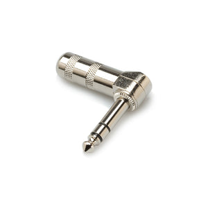 Hosa PRG-370S Connector, Right-angle 1/4 inch TRS |  HOSA |  CABLES |  Zoso Music