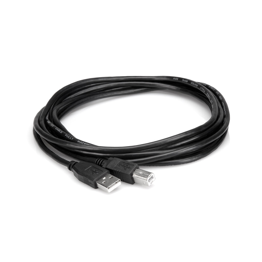 Hosa USB-210AB USB 2.0 USB 2.0 Cable - ZOSO MUSIC