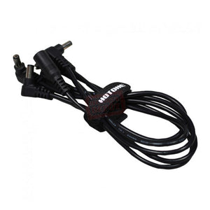Hotone Goldwire Series 5-Plug Angled Head DC Power Cable Extension Zoso Music