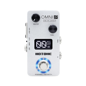 Hotone Omni CAB IR Loader Guitar Pedal Zoso Music