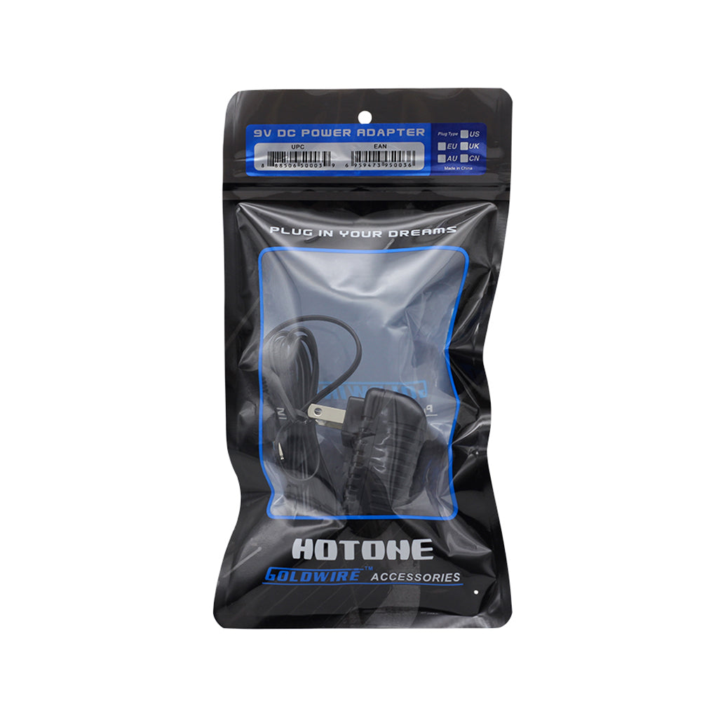 Hotone 9V DC Power Adapter, EU Plug Zoso Music
