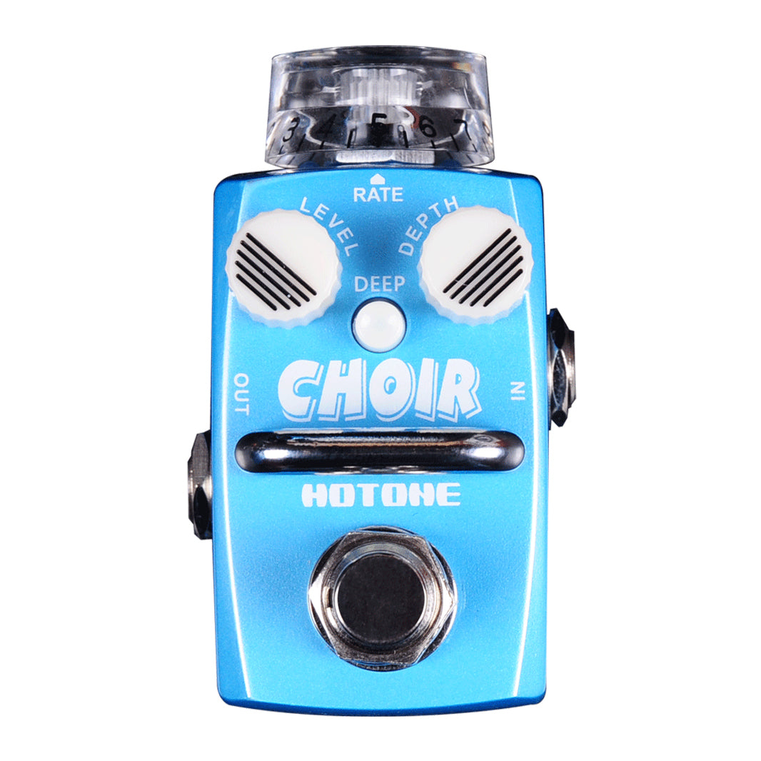 Hotone Skyline Series Choir Analog Chorus Guitar Effects Pedal Zoso Music