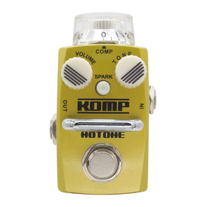 Hotone Skyline Series Komp Analog Compressor Guitar Effects Pedal Zoso Music