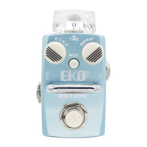 Hotone Skyline Series Eko Analog-Digital Delay Guitar Effects Pedal Zoso Music