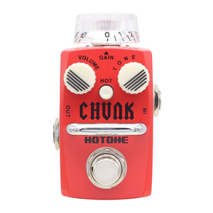 Hotone Skyline Series Chunk Analog Distortion Guitar Effects Pedal |  HOTONE |  EFFECTS |  Zoso Music