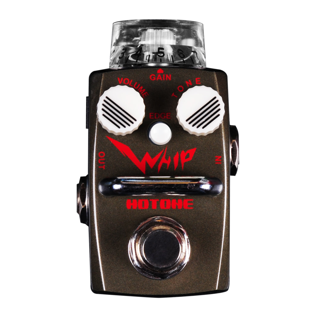 Hotone Skyline Series Whip Analog Metal Distortion Guitar Effects Pedal Zoso Music