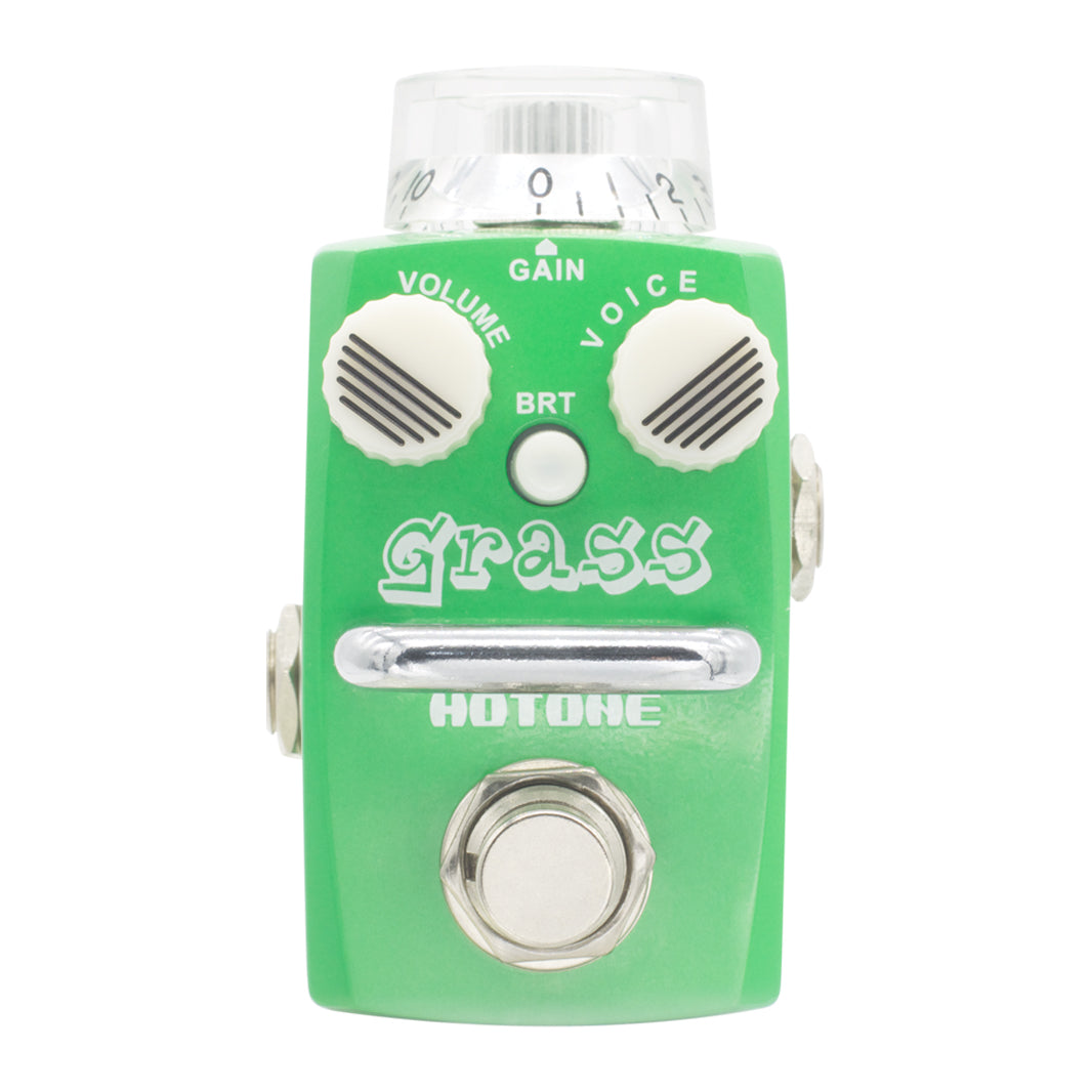 Hotone Skyline Series Grass Analog Overdrive Guitar Effects Pedal Zoso Music