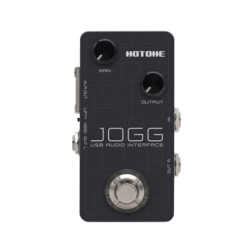 Hotone JOGG USB Audio Interface Guitar Pedal Zoso Music