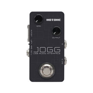 Hotone JOGG USB Audio Interface Guitar Pedal Zoso Music