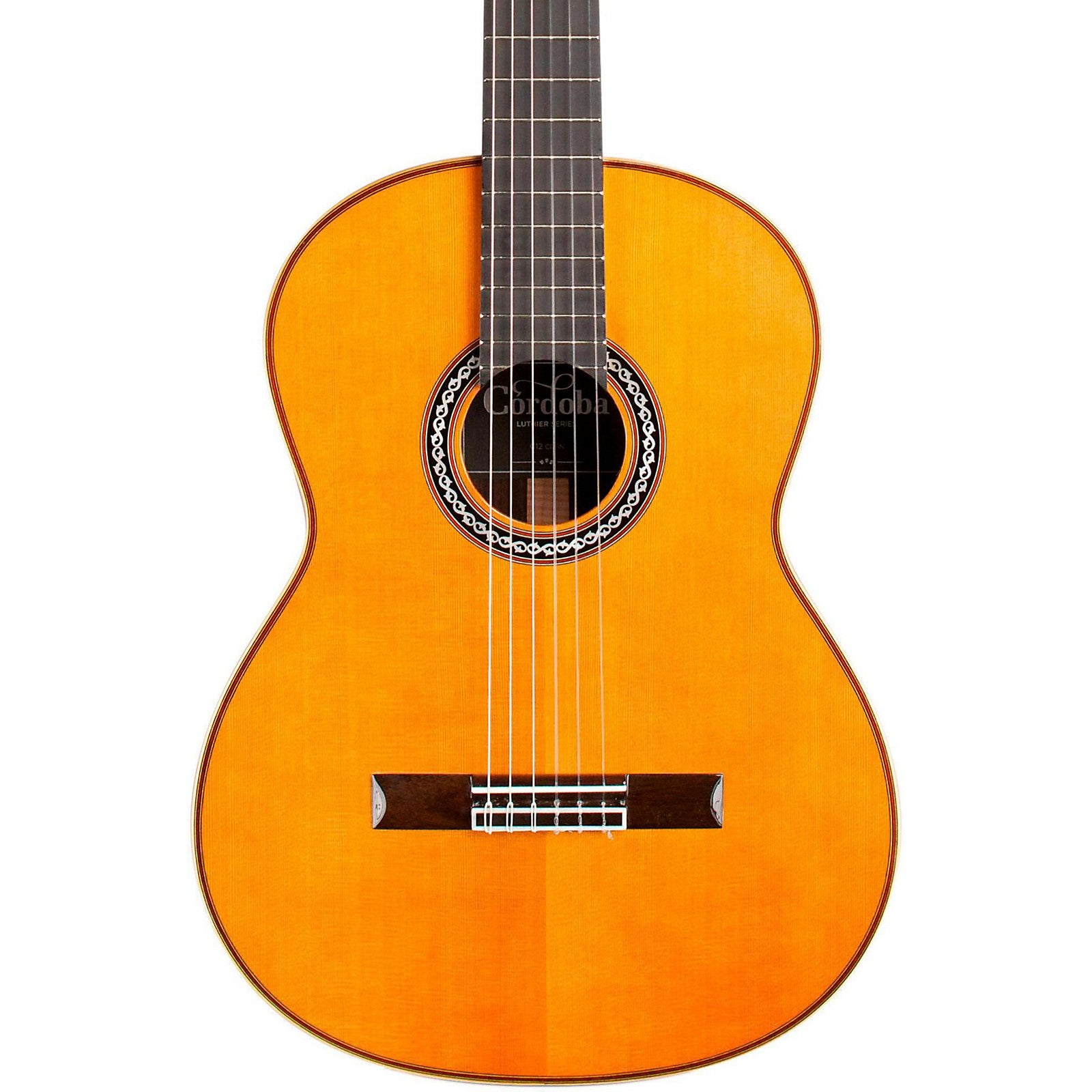 Cordoba C12 CD - Solid Canadian Cedar Top, Solid Rosewood & Solid Flamed Maple Back & Sides With Cordoba Guitar Humidified Hard Case (Full Solid) (C12CD)