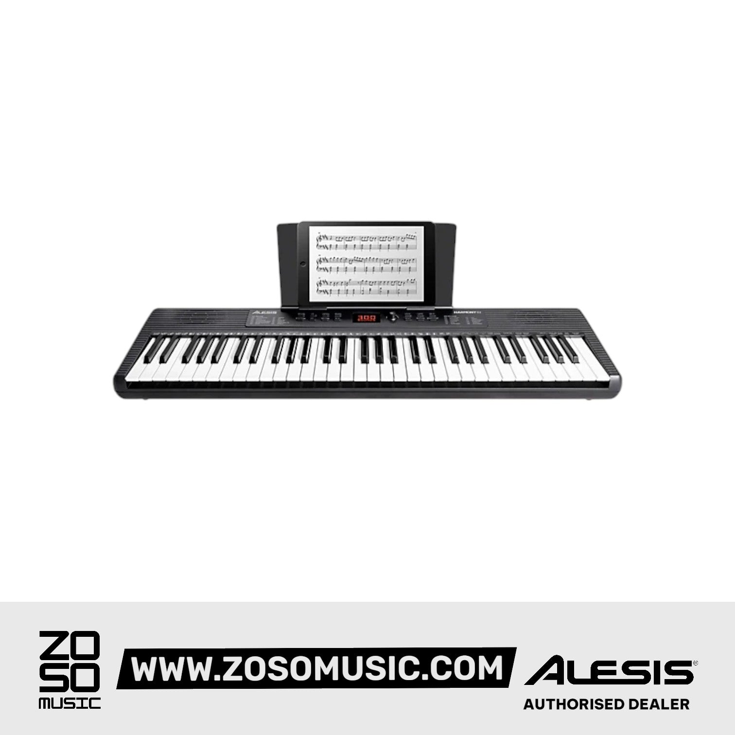Alesis Harmony 61 MK4 61-Key Best Budget Beginner Portable Arranger Keyboard with Built-In Speakers