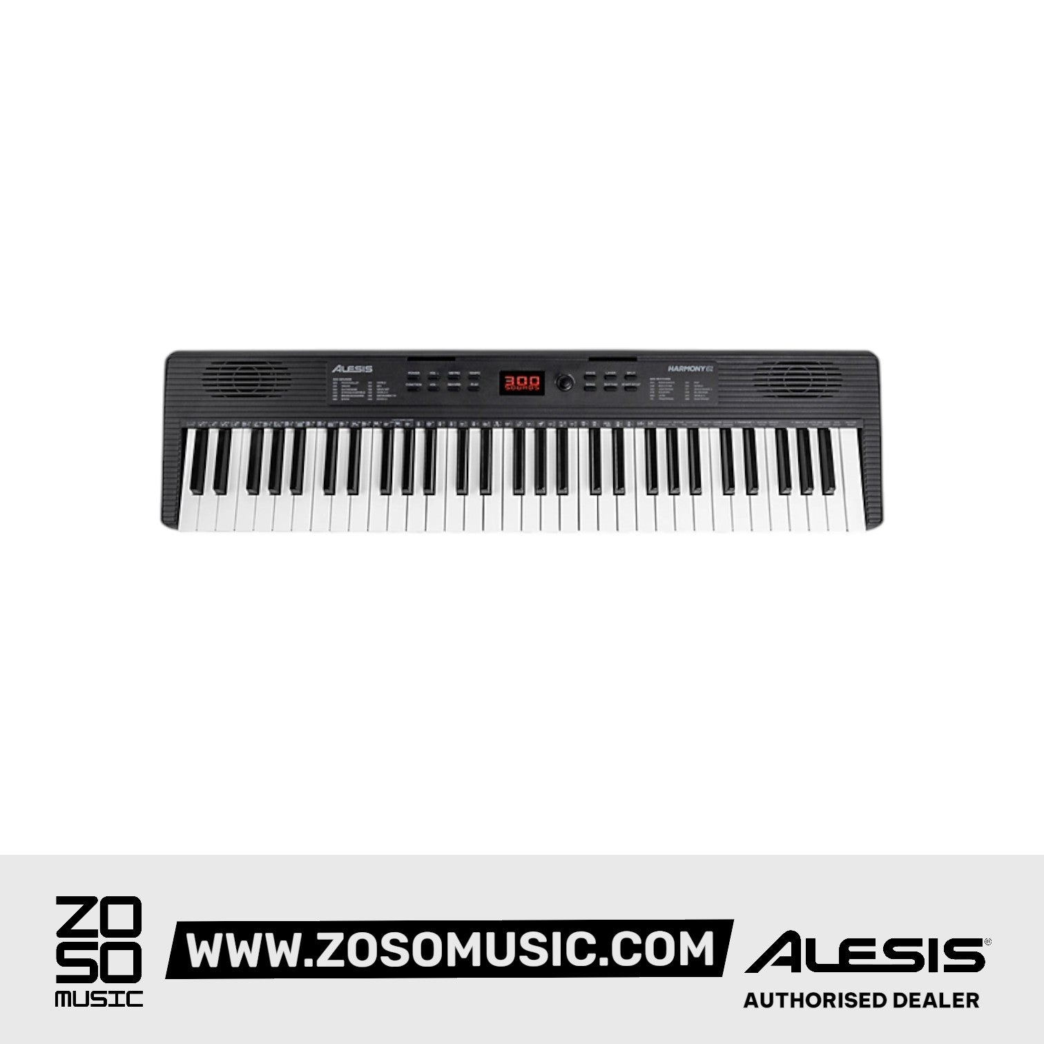 Alesis Harmony 61 MK4 61-Key Best Budget Beginner Portable Arranger Keyboard with Built-In Speakers