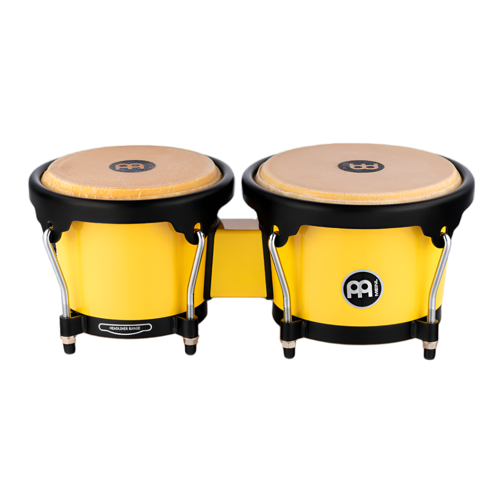 Meinl Percussion HB50IY Journey Series HB50 Bongo, Illuminating Yellow  | Zoso Music Sdn Bhd