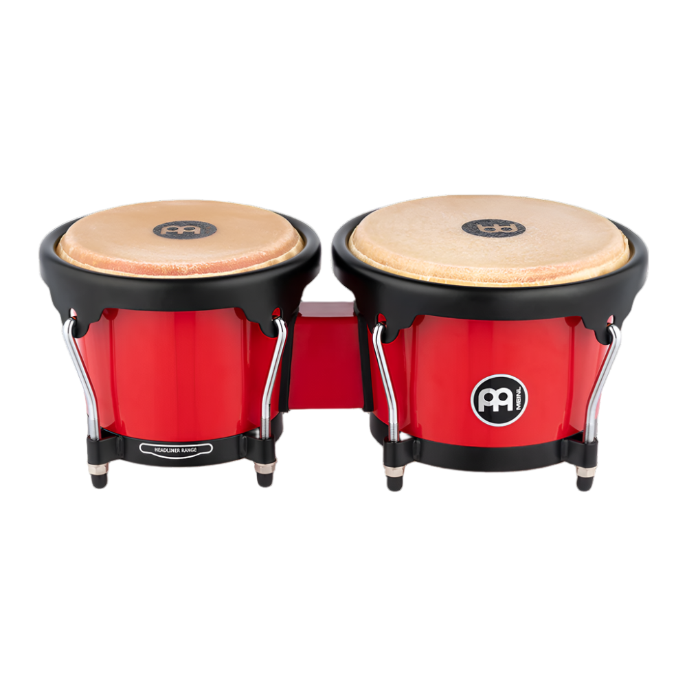 Meinl Percussion HB50R Journey Series HB50 Bongo, Red | Zoso Music Sdn Bhd