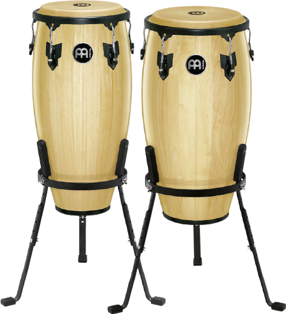 Meinl Percussion HC512NT 11" & 12" Headliner Series Conga Set, Natural | Zoso Music Sdn Bhd