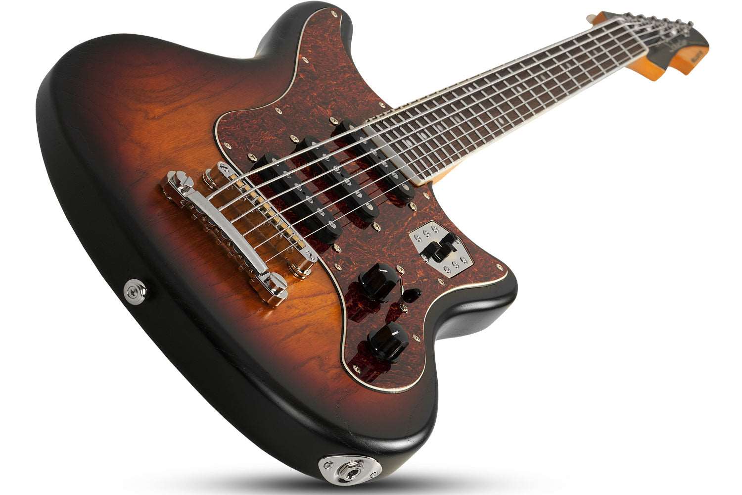 SCHECTER HELLCAT-VI - 3-TONE SUNBURST PEARL (293) MADE IN KOREA, SCHECTER, ELECTRIC GUITAR, schecter-electric-guitar-hellcat-vi-3tsb, ZOSO MUSIC SDN BHD