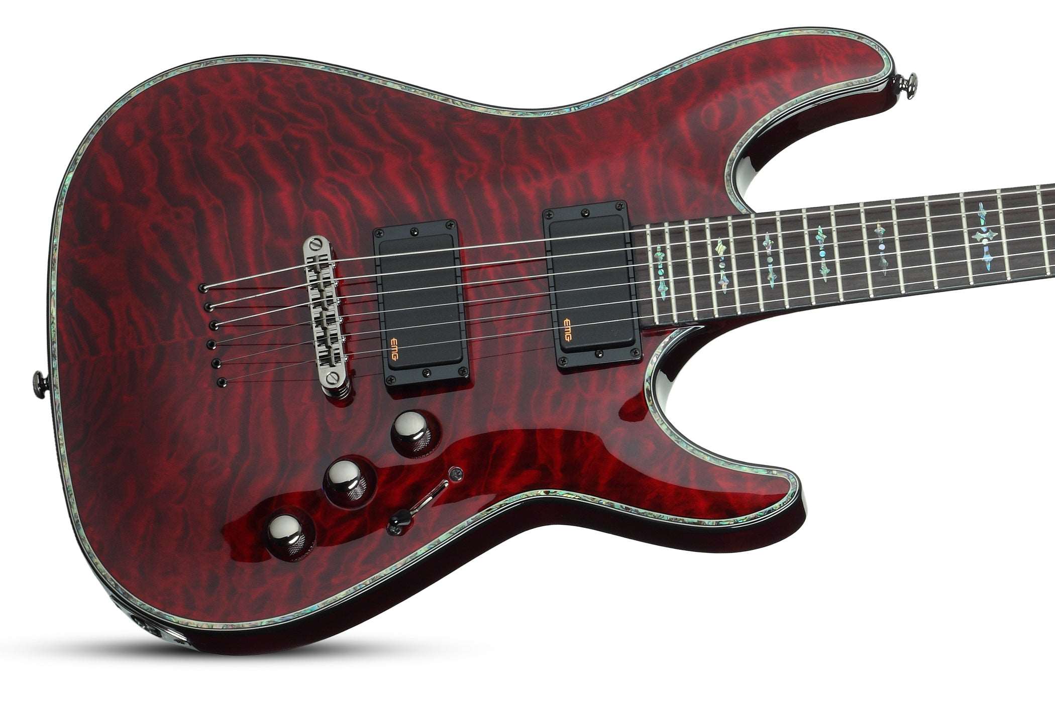 SCHECTER HELLRAISER C-1 BLACK CHERRY ELECTRIC GUITAR (1788) MADE IN KOREA, SCHECTER, ELECTRIC GUITAR, schecter-electric-guitar-hellraiser-c-1-blkc, ZOSO MUSIC SDN BHD