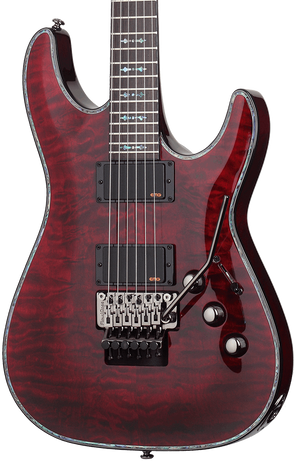 SCHECTER HELLRAISER C-1 WITH EMG & FLOYD ROSE ELECTRIC GUITAR - BLACK CHERRY (1794) MADE IN KOREA, SCHECTER, ELECTRIC GUITAR, schecter-electric-guitar-hellraiserc-1-fr-bc, ZOSO MUSIC SDN BHD