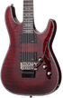 SCHECTER HELLRAISER C-1 WITH EMG & FLOYD ROSE ELECTRIC GUITAR - BLACK CHERRY (1794) MADE IN KOREA, SCHECTER, ELECTRIC GUITAR, schecter-electric-guitar-hellraiserc-1-fr-bc, ZOSO MUSIC SDN BHD