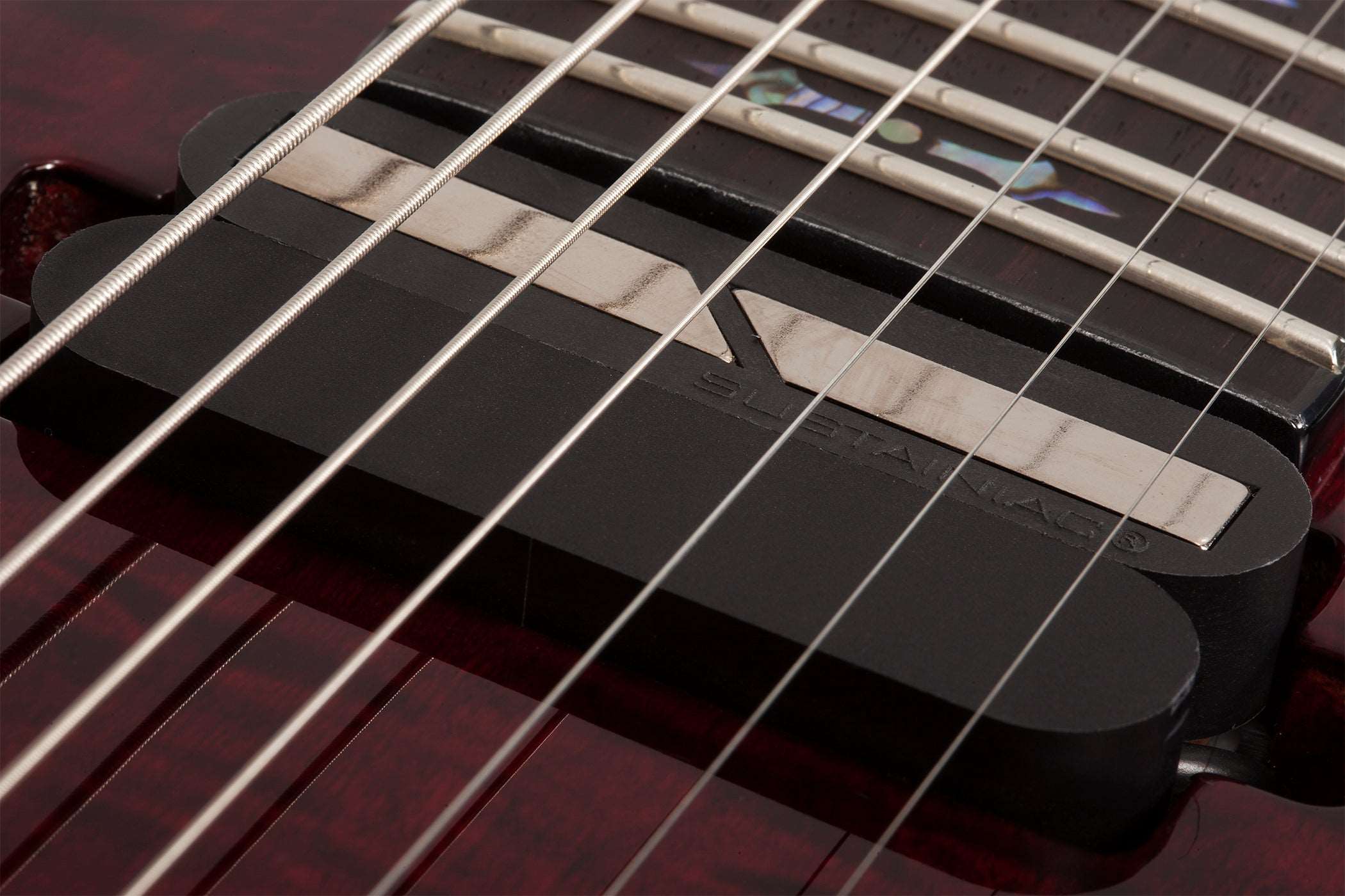 SCHECTER HELLRAISER C-7 WITH SUSTAINIAC, EMG & FLOYD ROSE ELECTRIC GUITAR - BLACK CHERRY (1829) (MADE IN KOREA), SCHECTER, ELECTRIC GUITAR, schecter-electric-guitar-hellraiser-c-7-fr-bc-mik, ZOSO MUSIC SDN BHD