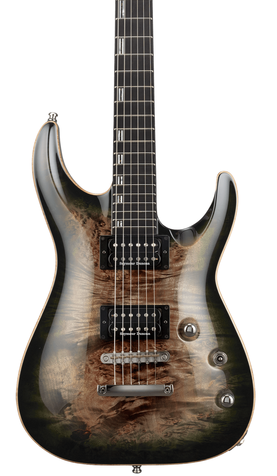 ESP Original HORIZON-CTM NT/Burl Maple - Reptile Black Burst [MIJ - Made in Japan] | Zoso Music Sdn Bhd