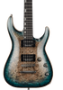 ESP Original HORIZON-CTM NT/Burl Maple - Reptile Blue Burst [MIJ - Made in Japan] | Zoso Music Sdn Bhd