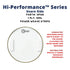 Aquarian HPSN Hi-Performance Snare Side Resonant 1ply 3mil Snare Bottom Head |  AQUARIAN |  DRUM HEAD |  Zoso Music