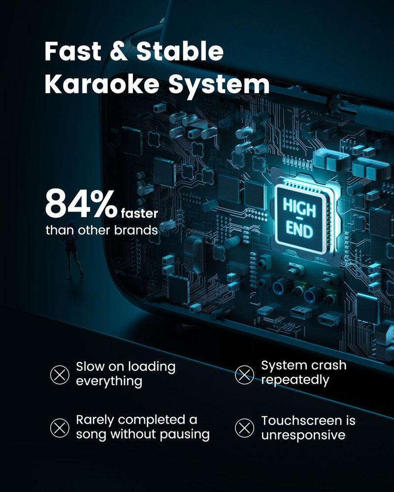 Ikarao Break X1 Portable Party Karaoke Machine |  IKARAO |  BLUETOOTH KARAOKE SPEAKER |  Zoso Music