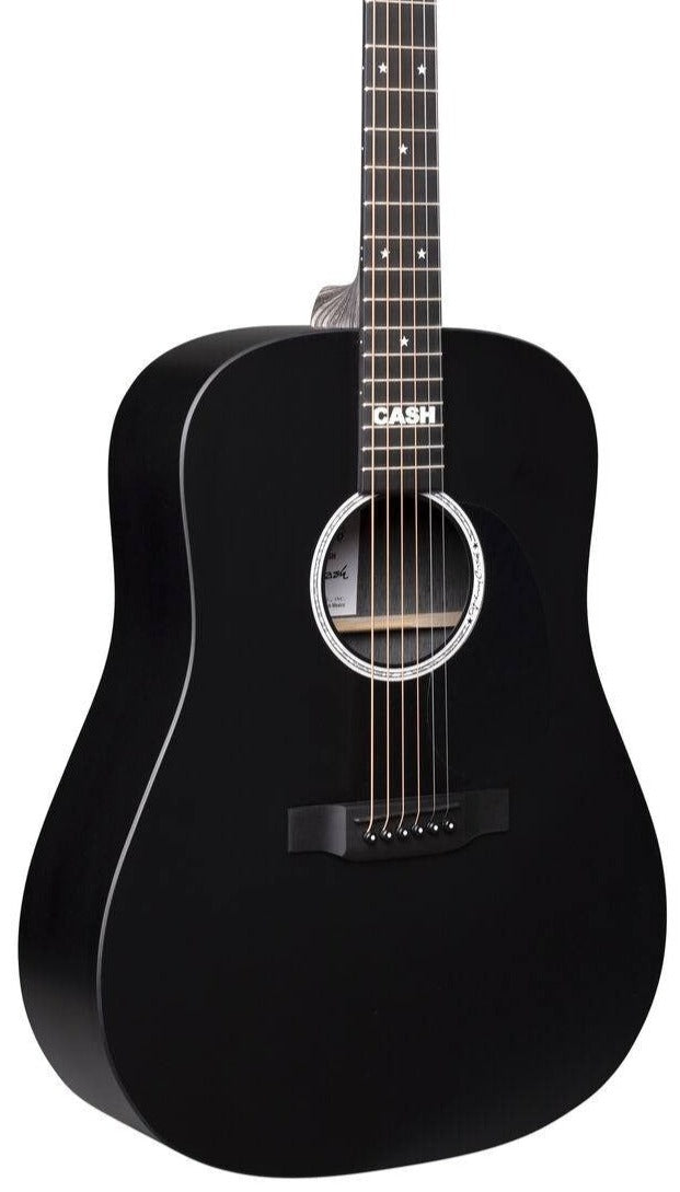 Martin DX Johnny Cash, Custom Signature Edition, X Series, Acoustic Electric Guitar, Full HPL Fishman with Gig Bag |  MARTIN |  ACOUSTIC GUITAR |  Zoso Music