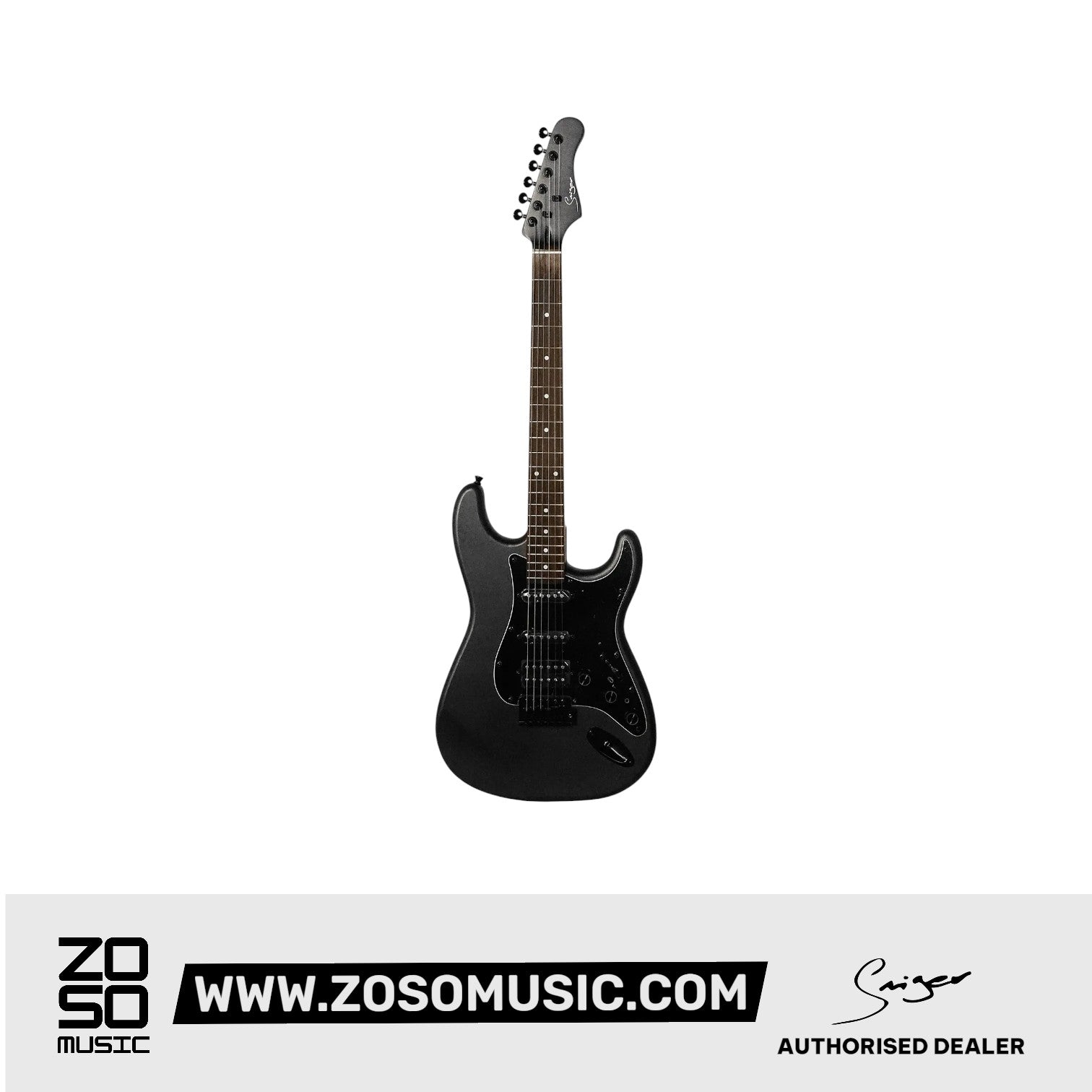 Smiger ST Electric Guitar with Built-in Effects L-G2-i6-MBK |  SMIGER |  ELECTRIC GUITAR |  Zoso Music